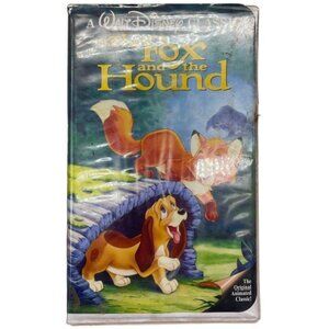 The Fox and the Hound VHS Walt Disney Classic Rated G 83 Minutes READ